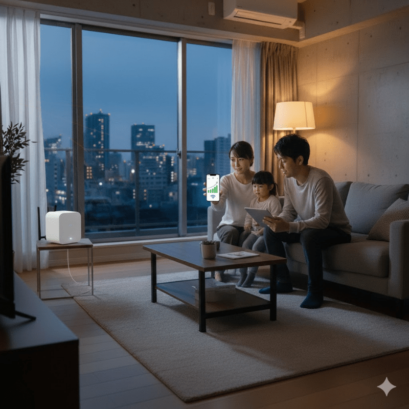 電波が悪い場所での屋内対策と改善要望