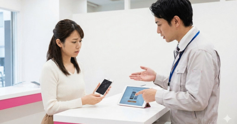 楽天モバイルの代替機事情と店舗での修理対応