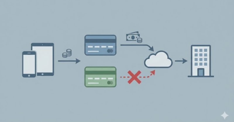 楽天モバイルの決済システムでプリペイドカードが弾かれる仕組み