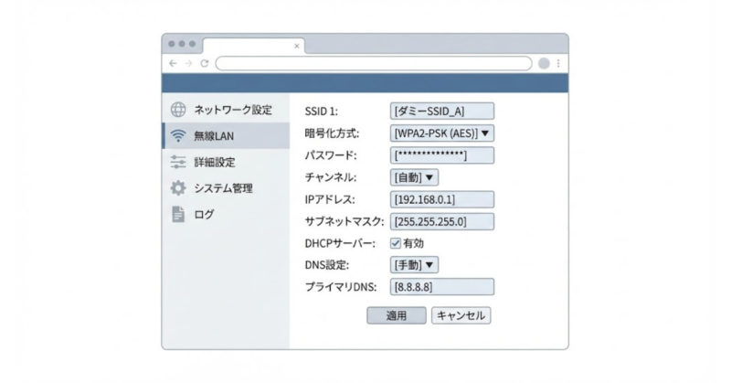 楽天モバイルをL13で利用する際に必要となるAPN手動設定の概念イメージ