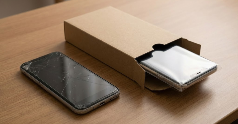 楽天モバイルの代替機は貸出ではなく保証による新品同等品交換で対応されるイメージ