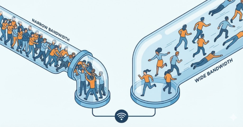 プラチナバンド3MHz幅という帯域の限界