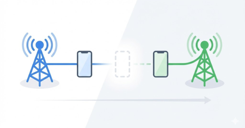ハンドオーバー処理に時間がかかる技術的理由